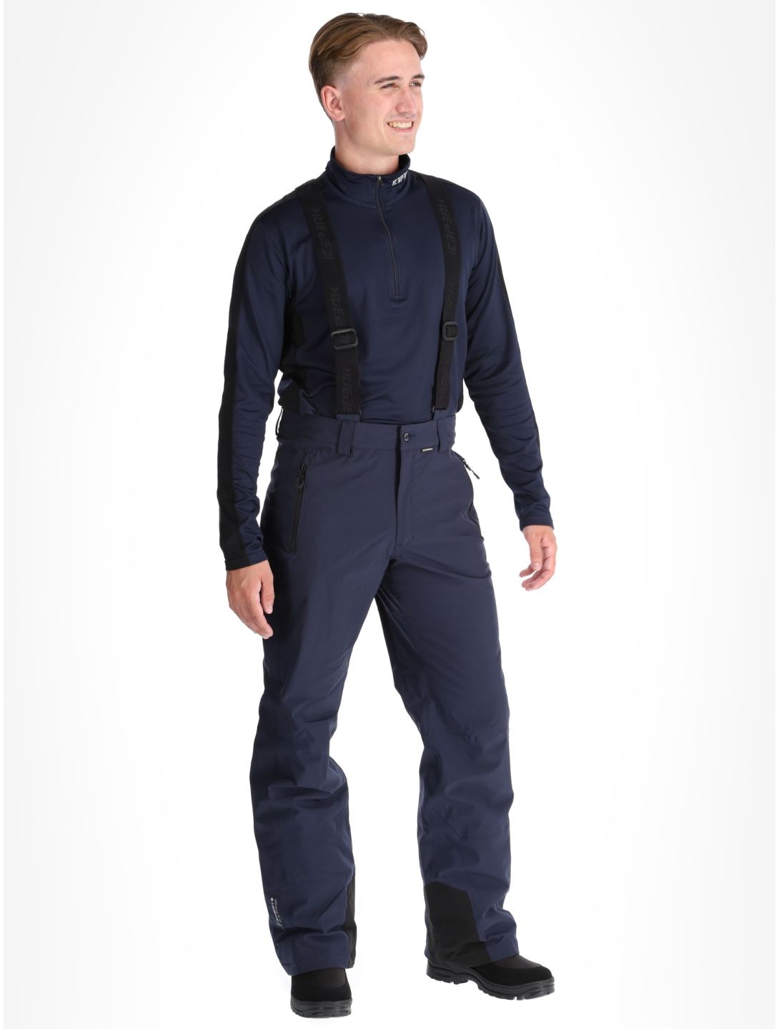 Icepeak, Freiberg pantalones de esquí hombres Dark Blue azul 