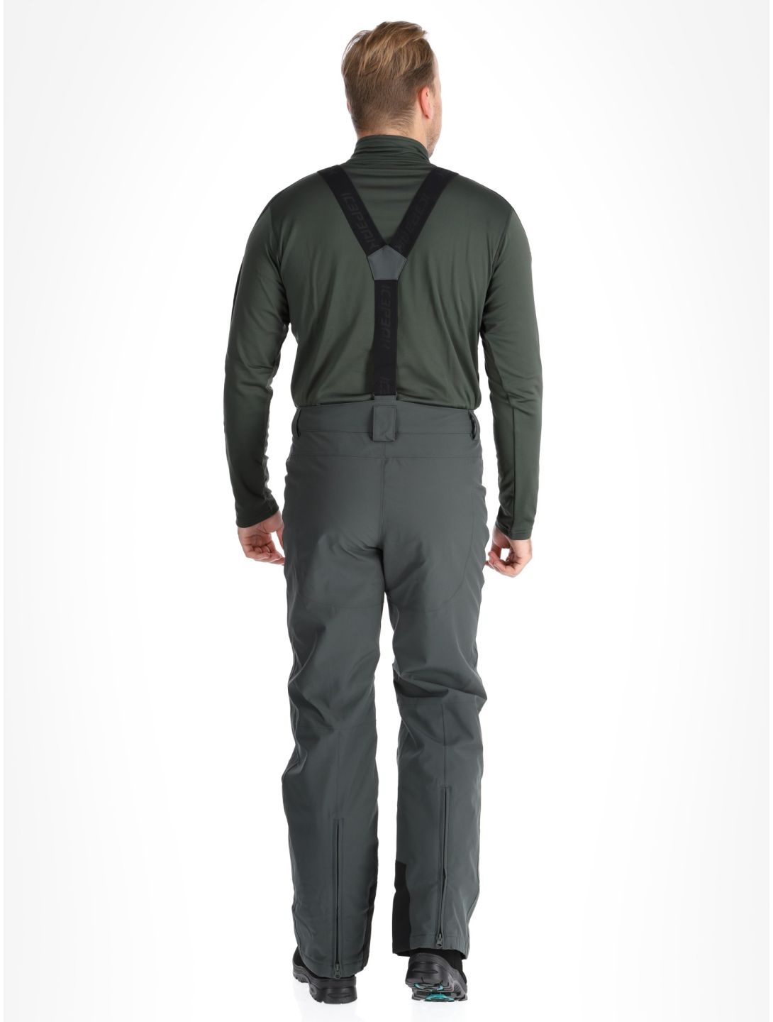 Icepeak, Freiberg pantalones de esquí hombres Dark Olive verde 