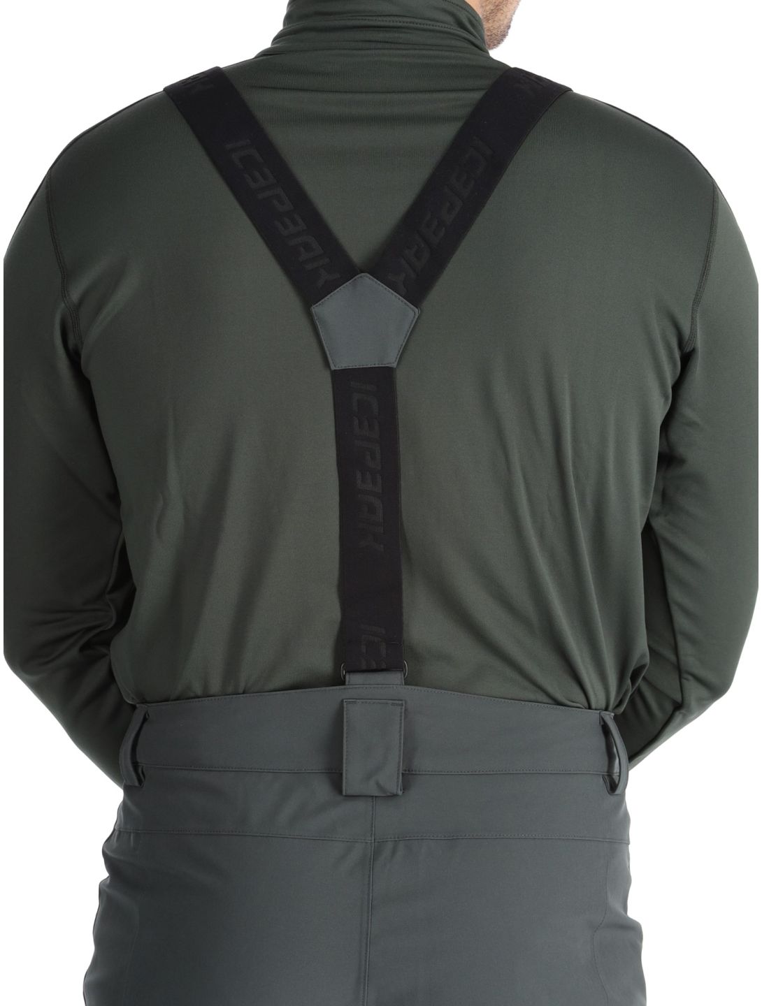 Icepeak, Freiberg pantalones de esquí hombres Dark Olive verde 