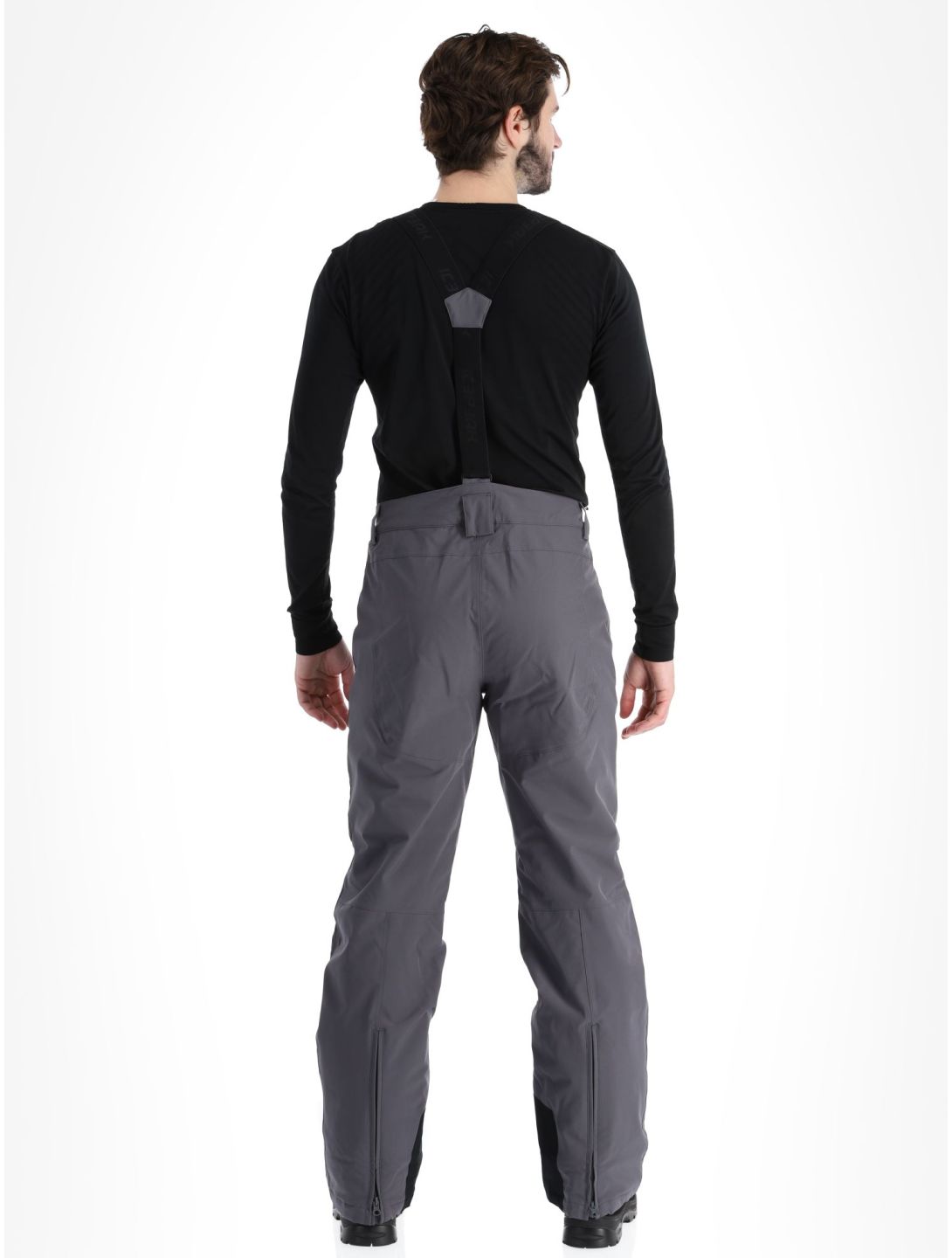 Icepeak, Freiberg pantalones de esquí hombres Granite gris 