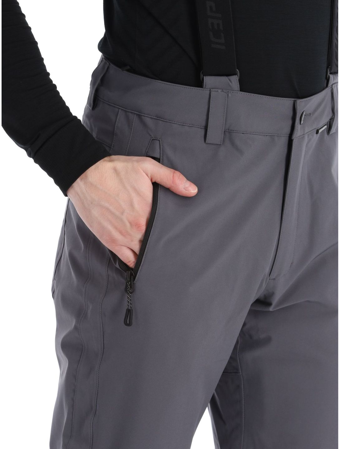 Icepeak, Freiberg pantalones de esquí hombres Granite gris 