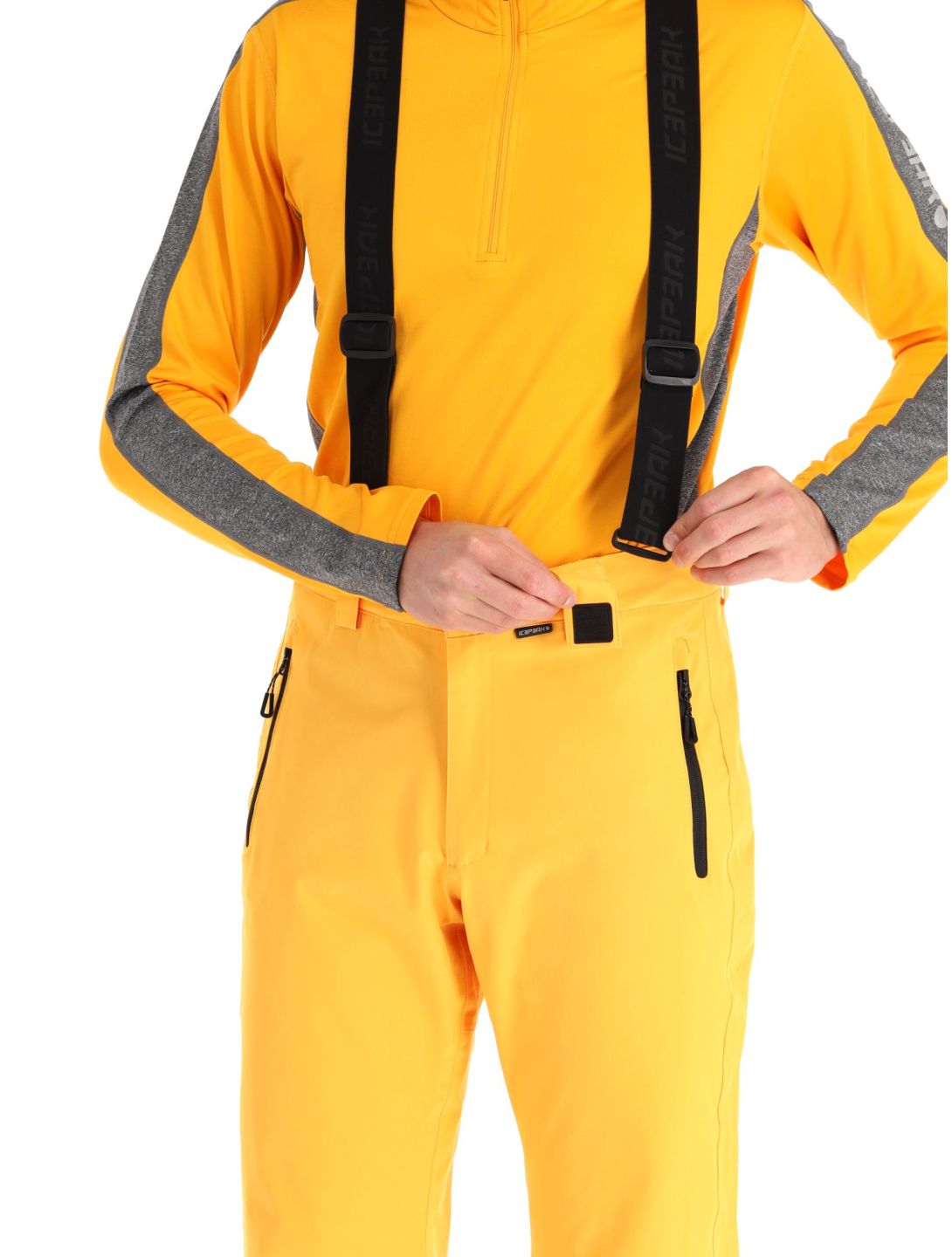 Icepeak, Freiberg pantalones de esquí hombres Yellow amarillo 