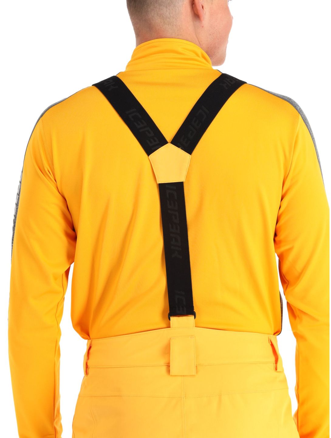 Icepeak, Freiberg pantalones de esquí hombres Yellow amarillo 