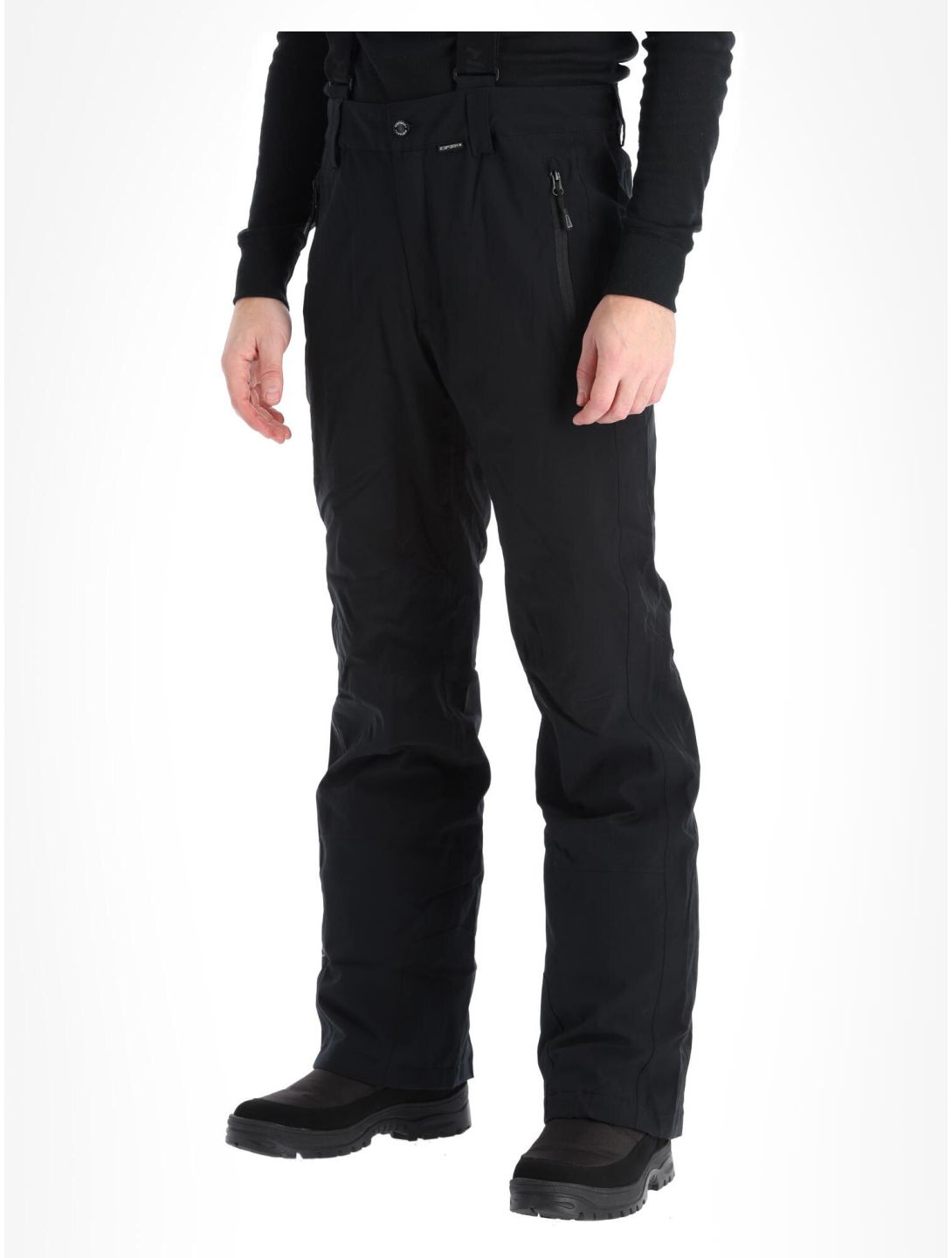 Icepeak, Freiberg pantalones de esquí hombres Black negro 