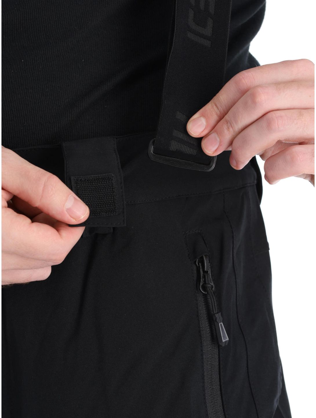 Icepeak, Freiberg pantalones de esquí hombres Black negro 