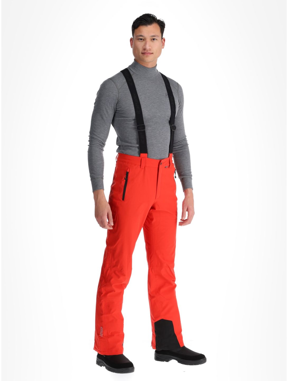 Icepeak, Freiberg pantalones de esquí modelo largo hombres Coral-Red rojo 