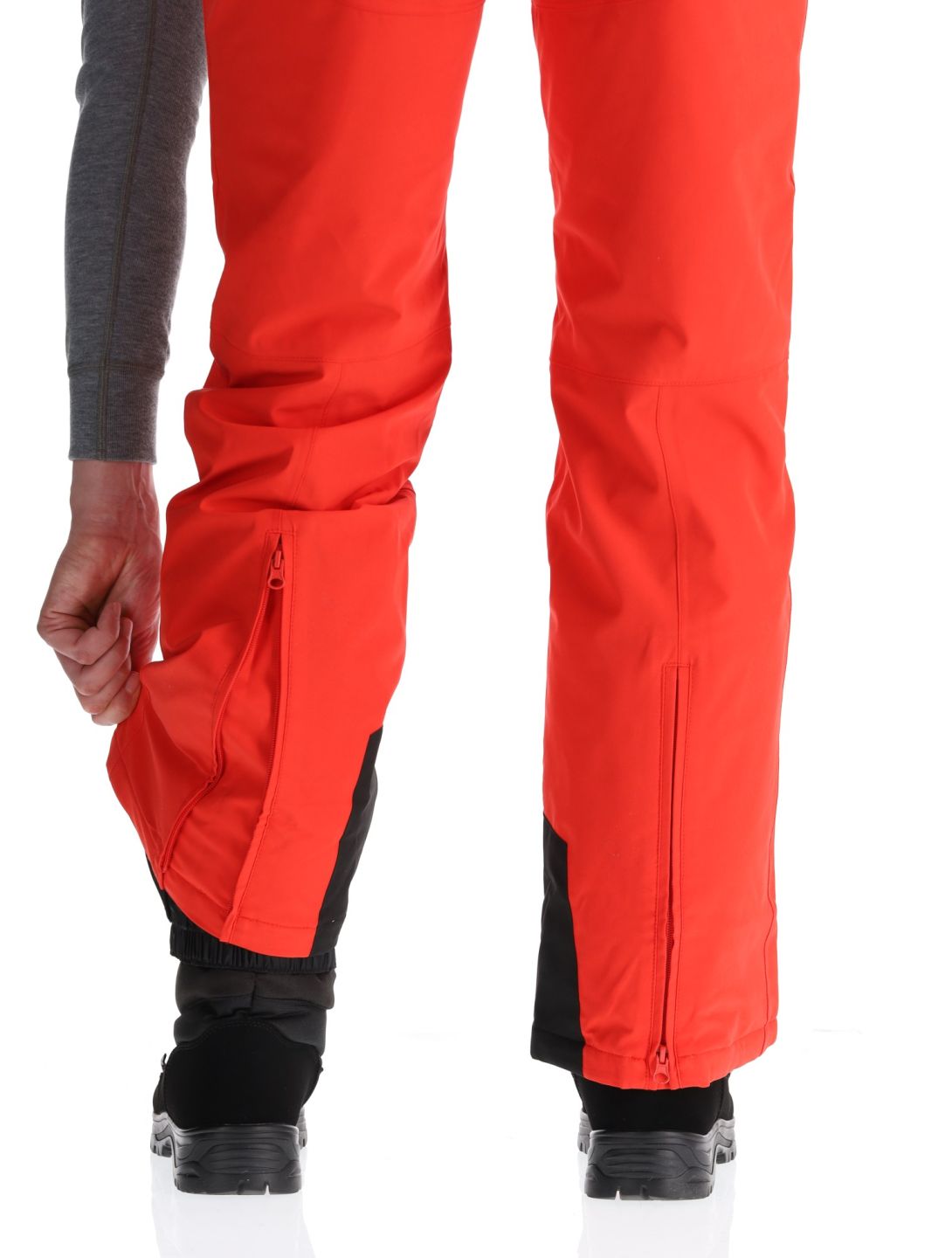 Icepeak, Freiberg pantalones de esquí modelo largo hombres Coral-Red rojo 