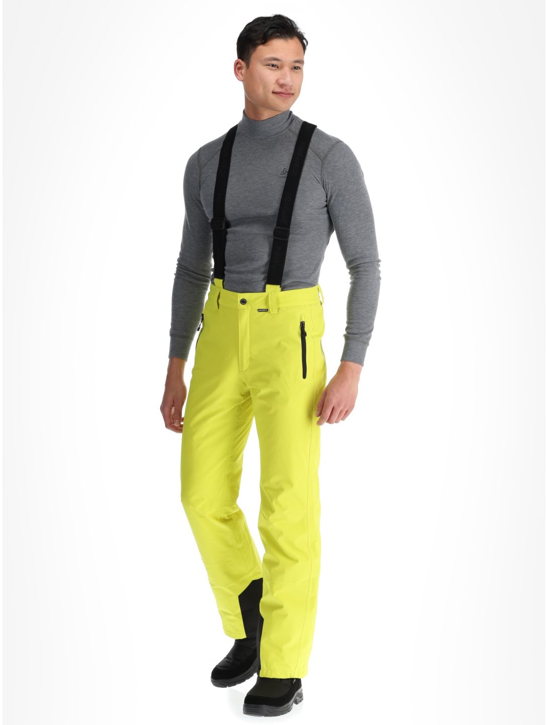 Icepeak, Freiberg pantalones de esquí modelo largo hombres Aloe verde 