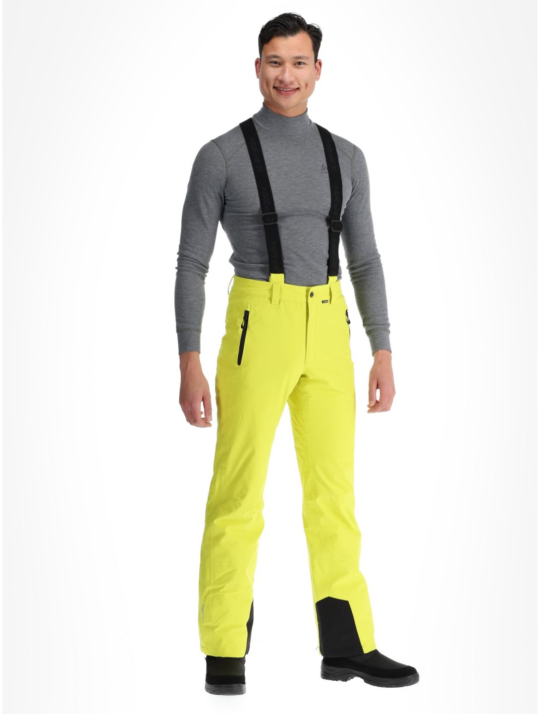 Icepeak, Freiberg pantalones de esquí modelo largo hombres Aloe verde 