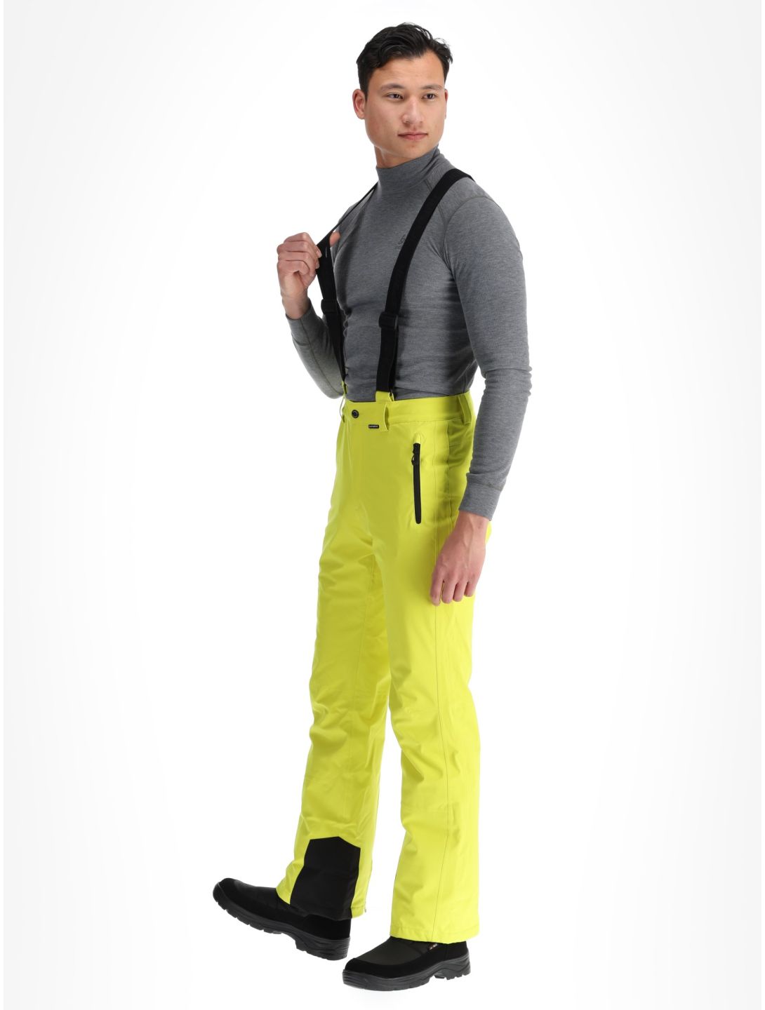 Icepeak, Freiberg pantalones de esquí modelo largo hombres Aloe verde 