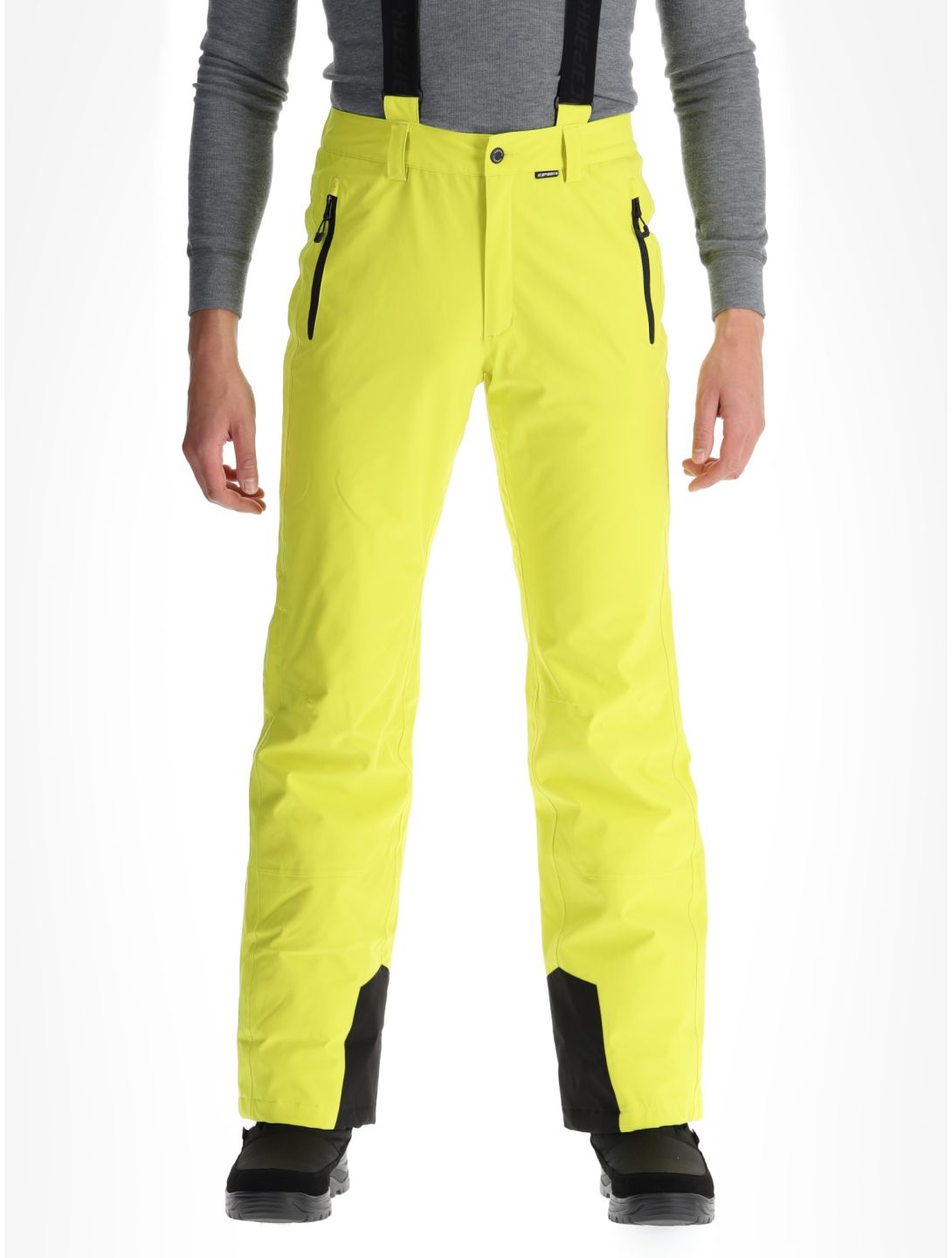 Icepeak, Freiberg pantalones de esquí modelo largo hombres Aloe verde 