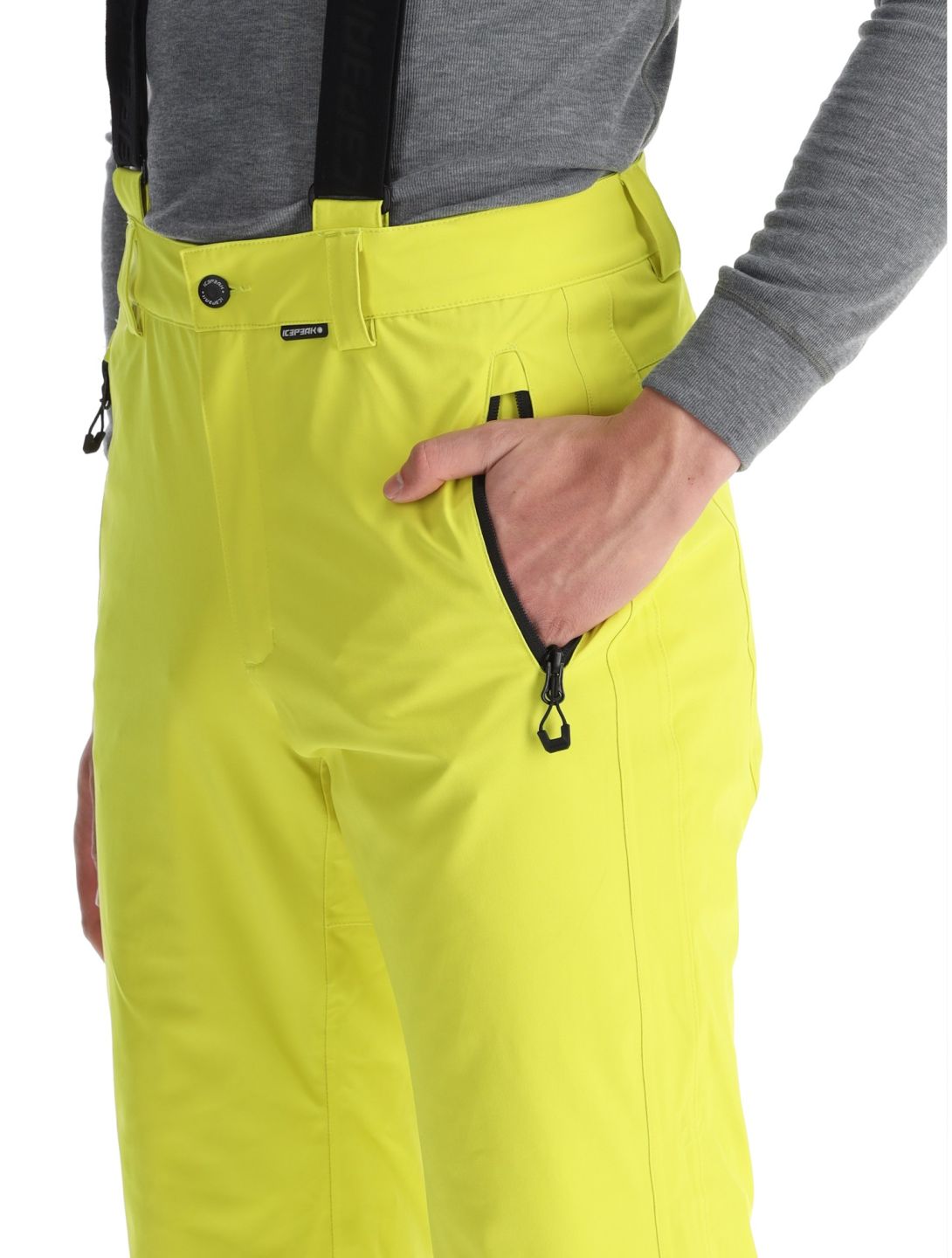 Icepeak, Freiberg pantalones de esquí modelo largo hombres Aloe verde 