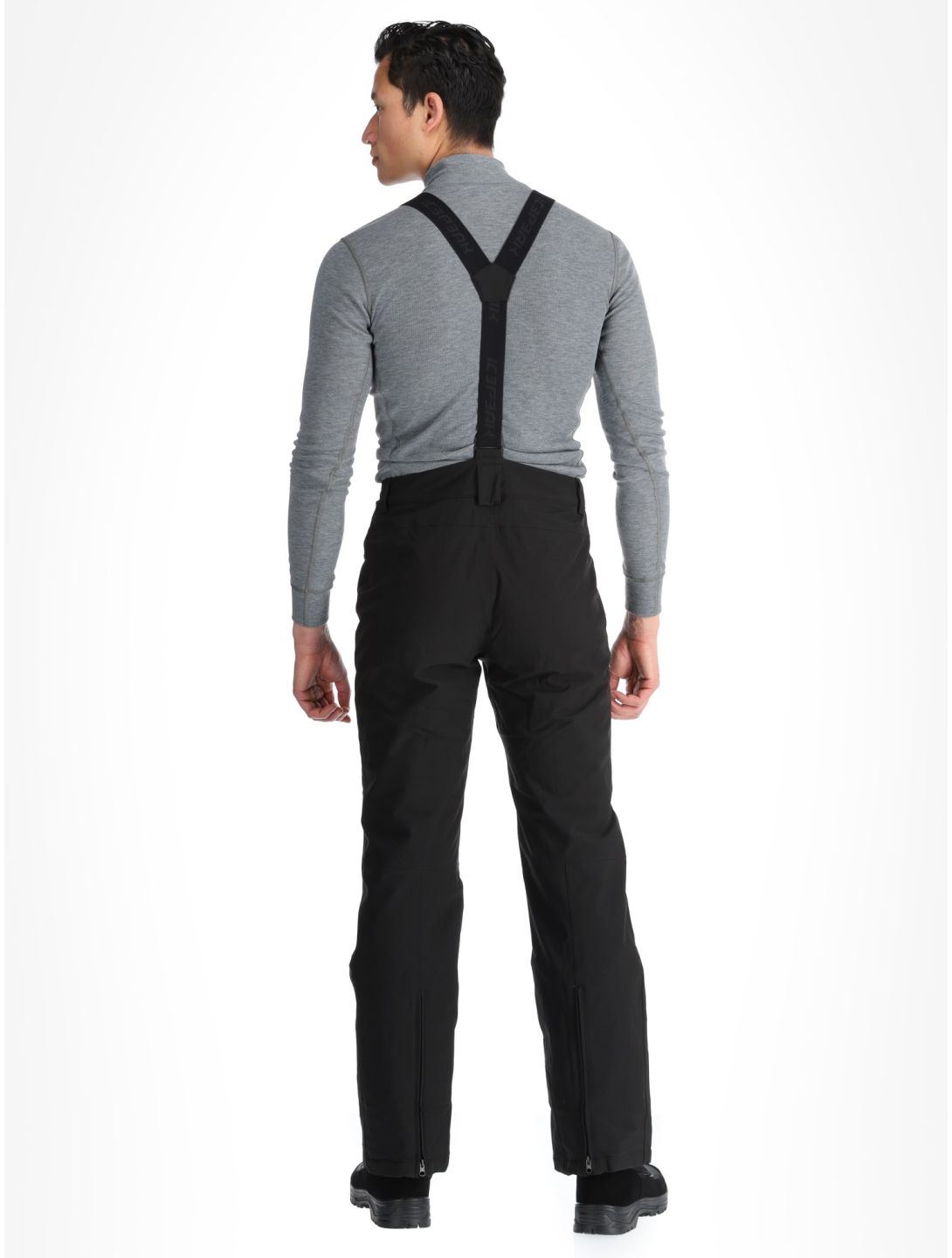 Icepeak, Freiberg pantalones de esquí modelo largo hombres Black negro 