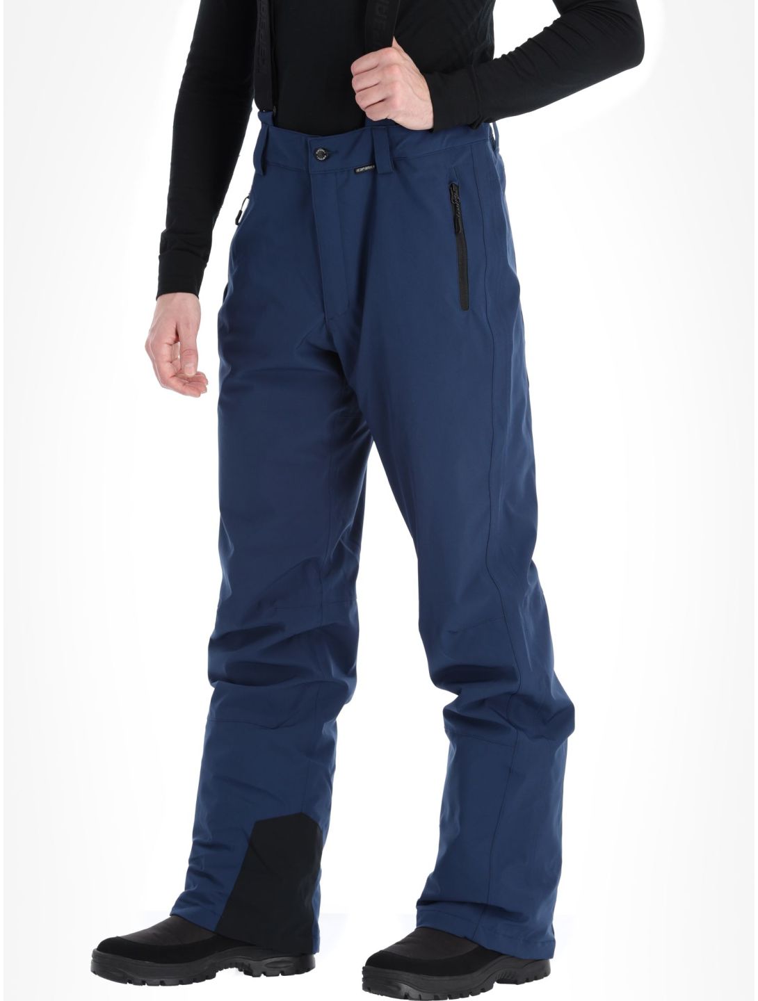 Icepeak, Freiberg pantalones de esquí modelo largo hombres Dark Blue azul 