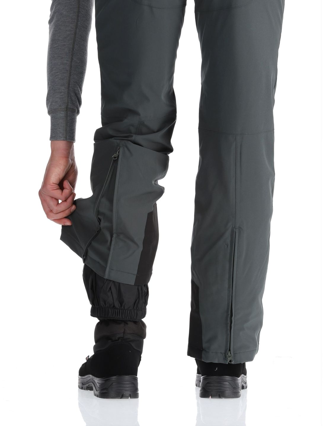 Icepeak, Freiberg pantalones de esquí modelo largo hombres Dark Olive verde 