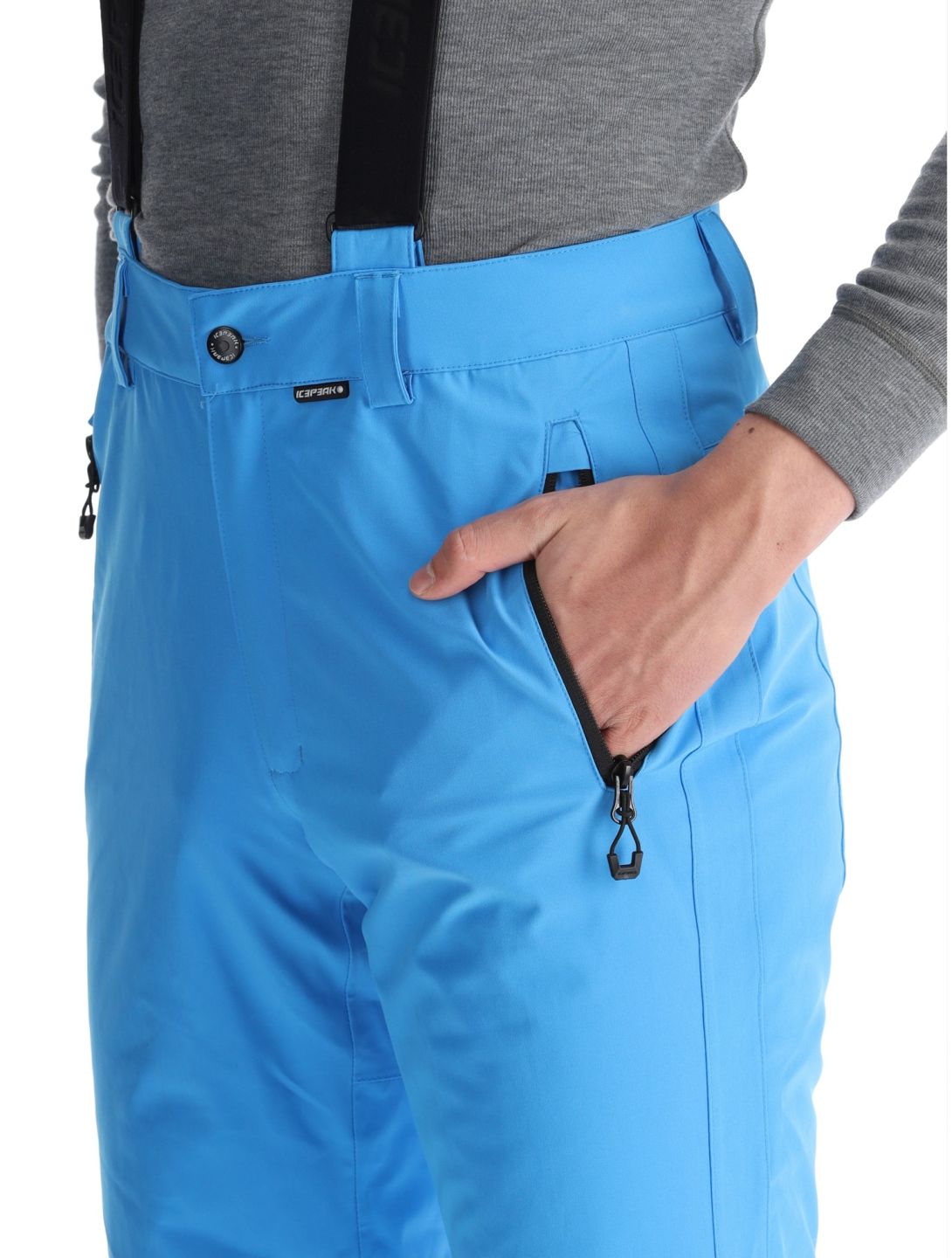 Icepeak, Freiberg pantalones de esquí modelo largo hombres Sky Blue azul 