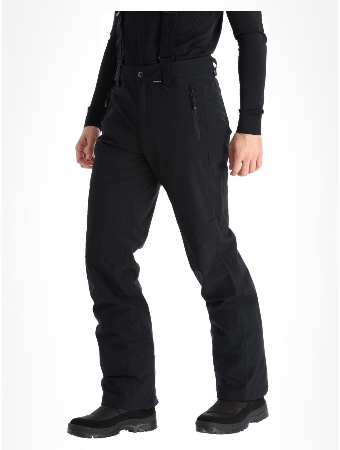 Icepeak, Freiberg pantalones de esquí modelo largo hombres Black negro 