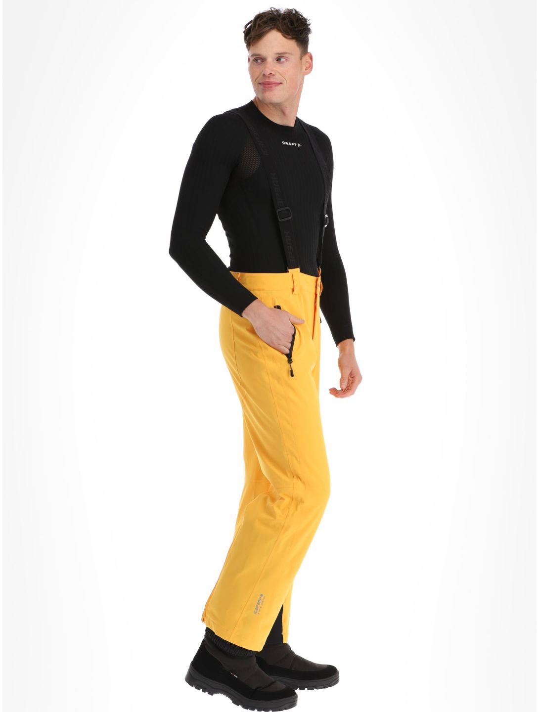 Icepeak, Freiberg pantalones de esquí modelo pequeño hombres Yellow amarillo 