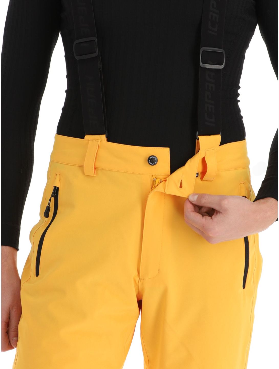 Icepeak, Freiberg pantalones de esquí modelo pequeño hombres Yellow amarillo 