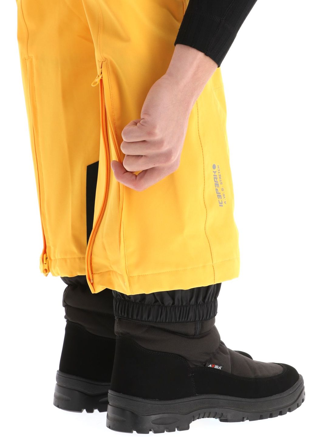 Icepeak, Freiberg pantalones de esquí modelo pequeño hombres Yellow amarillo 