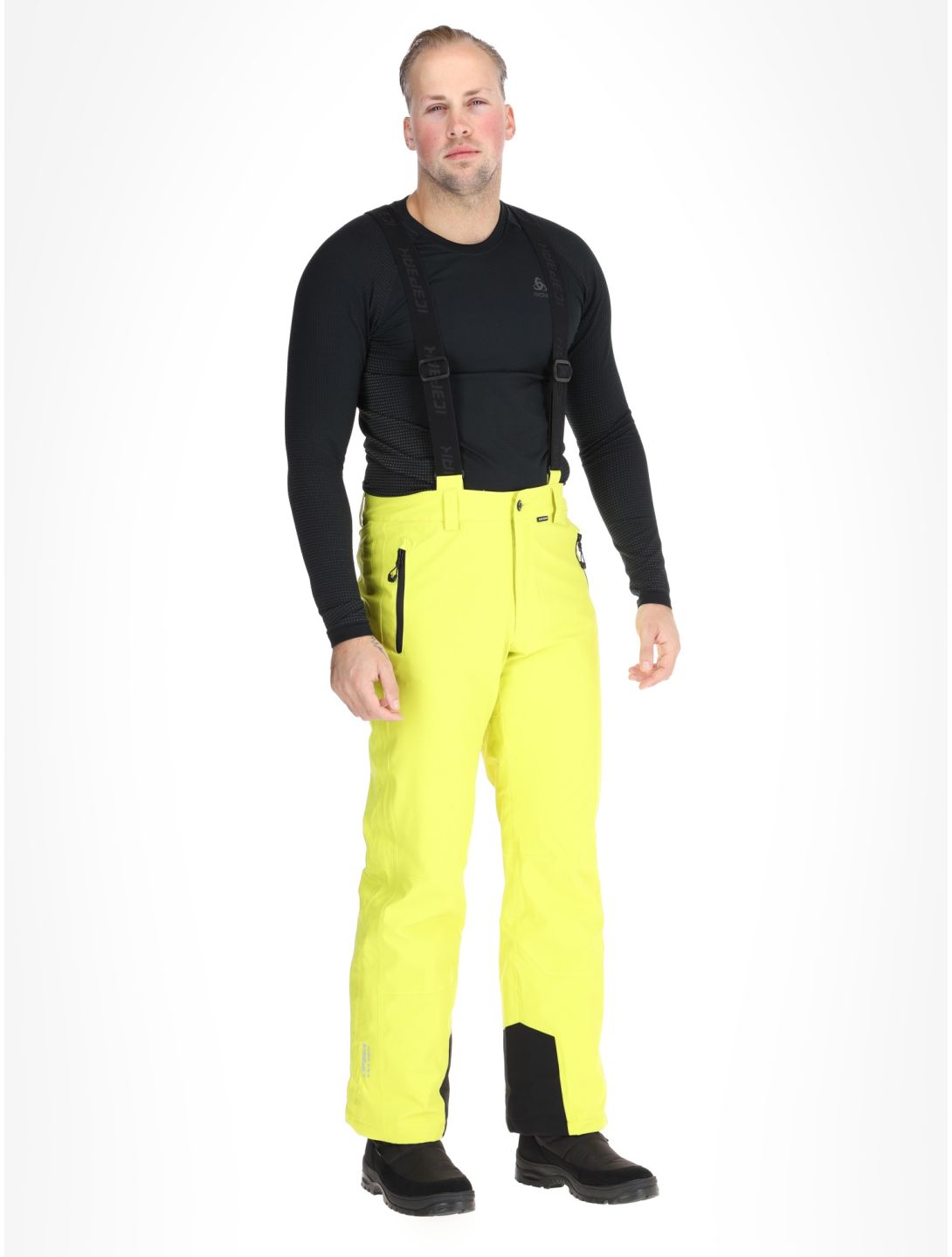 Icepeak, Freiberg pantalones de esquí modelo pequeño hombres Aloe verde 