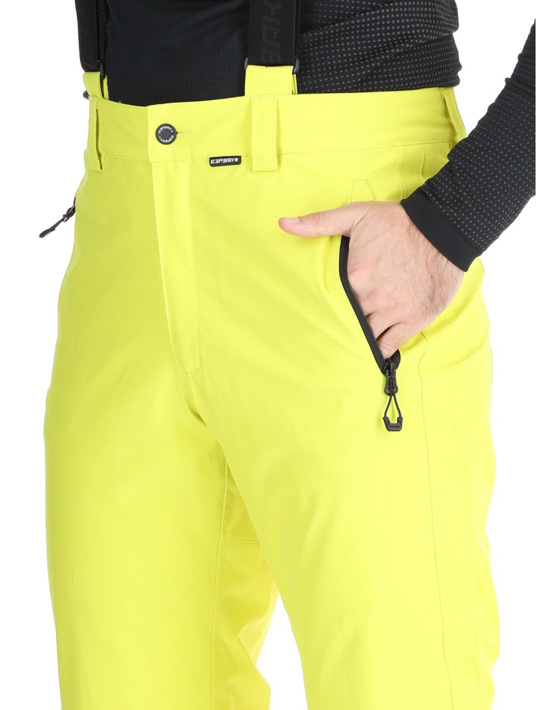 Icepeak, Freiberg pantalones de esquí modelo pequeño hombres Aloe verde 