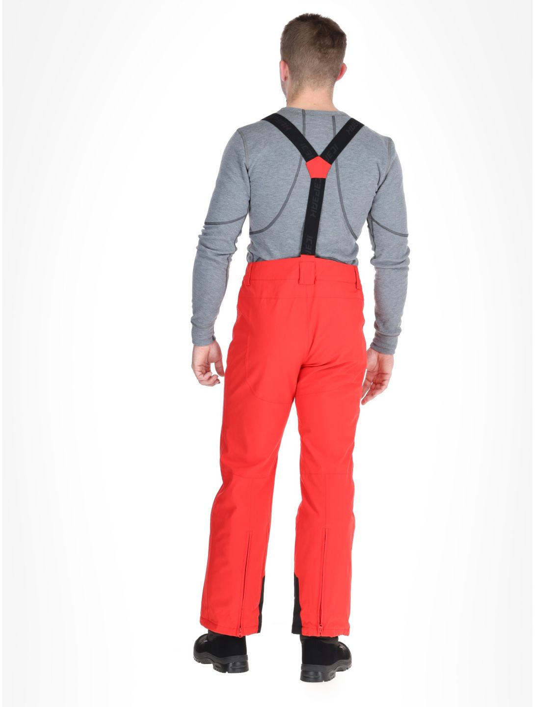 Icepeak, Freiberg pantalones de esquí modelo pequeño hombres Coral-Red rojo 