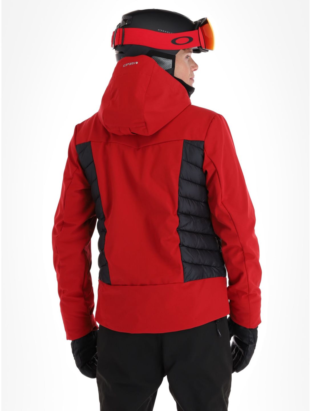 Icepeak, Fremont chaqueta de esquí hombres Burgundy borgoña 