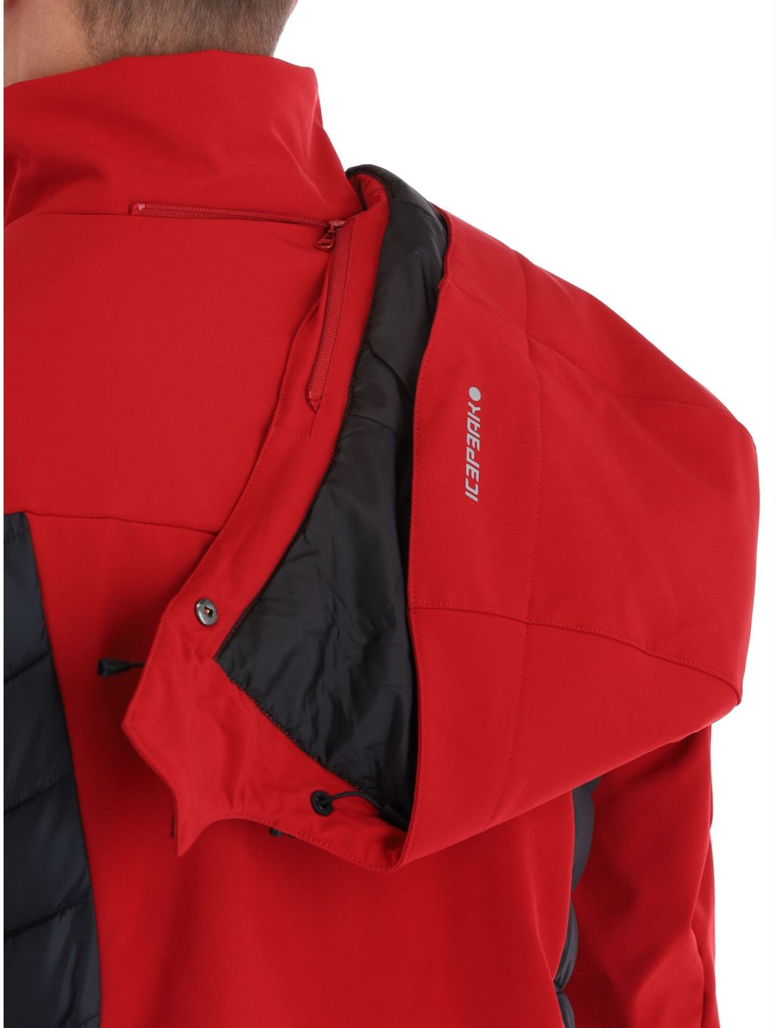 Icepeak, Fremont chaqueta de esquí hombres Burgundy borgoña 