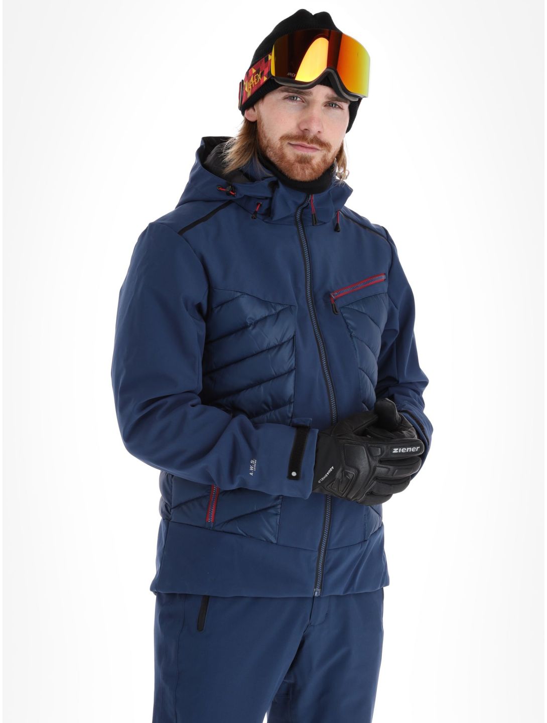 Icepeak, Fremont chaqueta de esquí hombres Dark Blue azul 