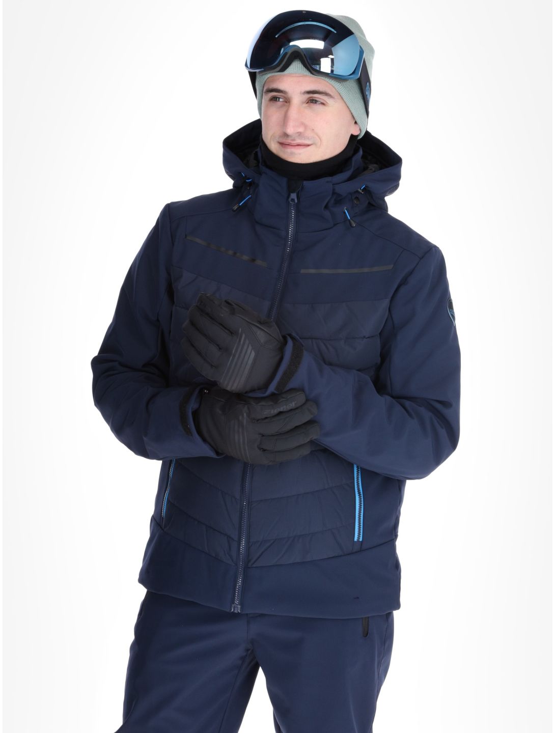 Icepeak, Fremont chaqueta de esquí hombres Dark Blue azul 