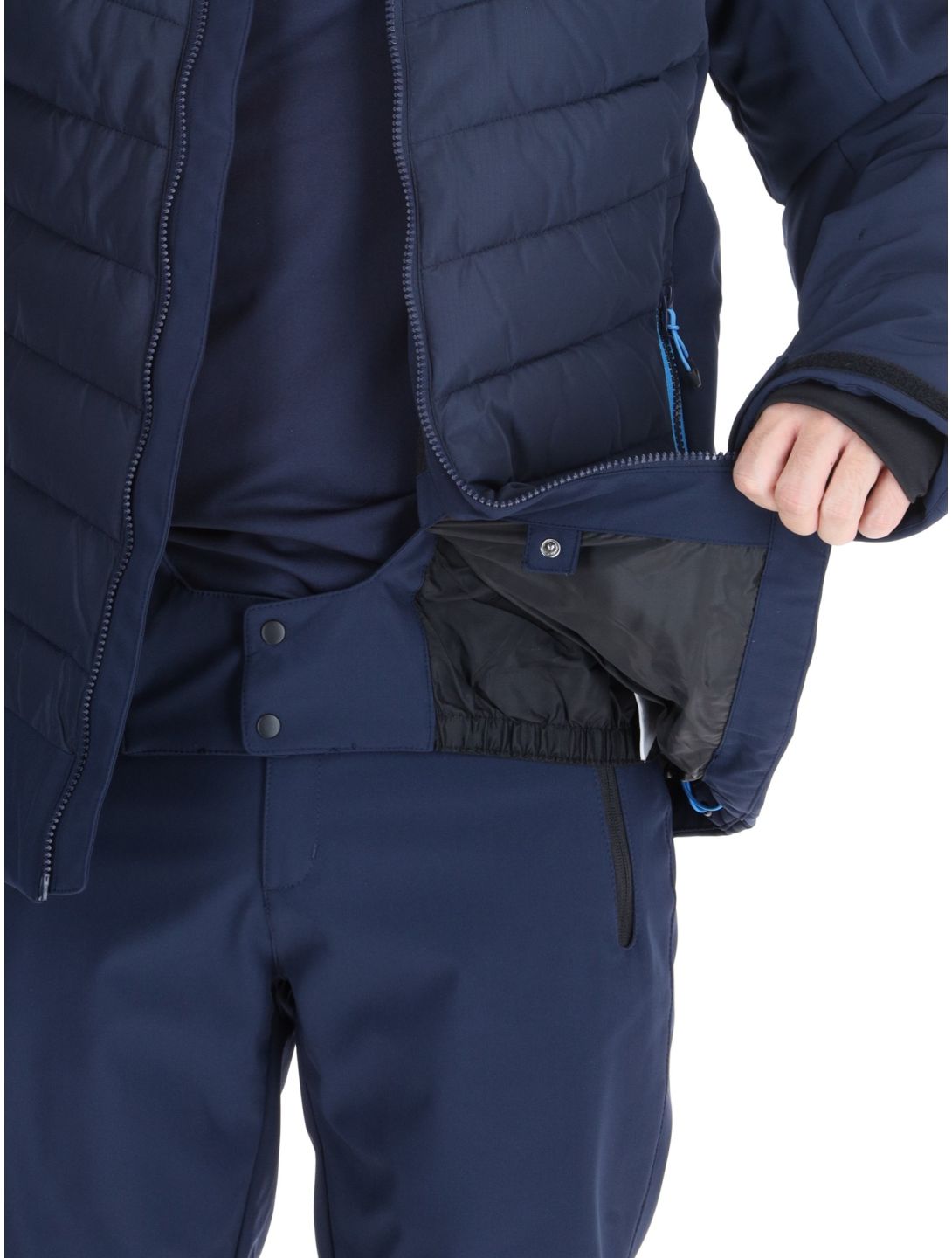 Icepeak, Fremont chaqueta de esquí hombres Dark Blue azul 