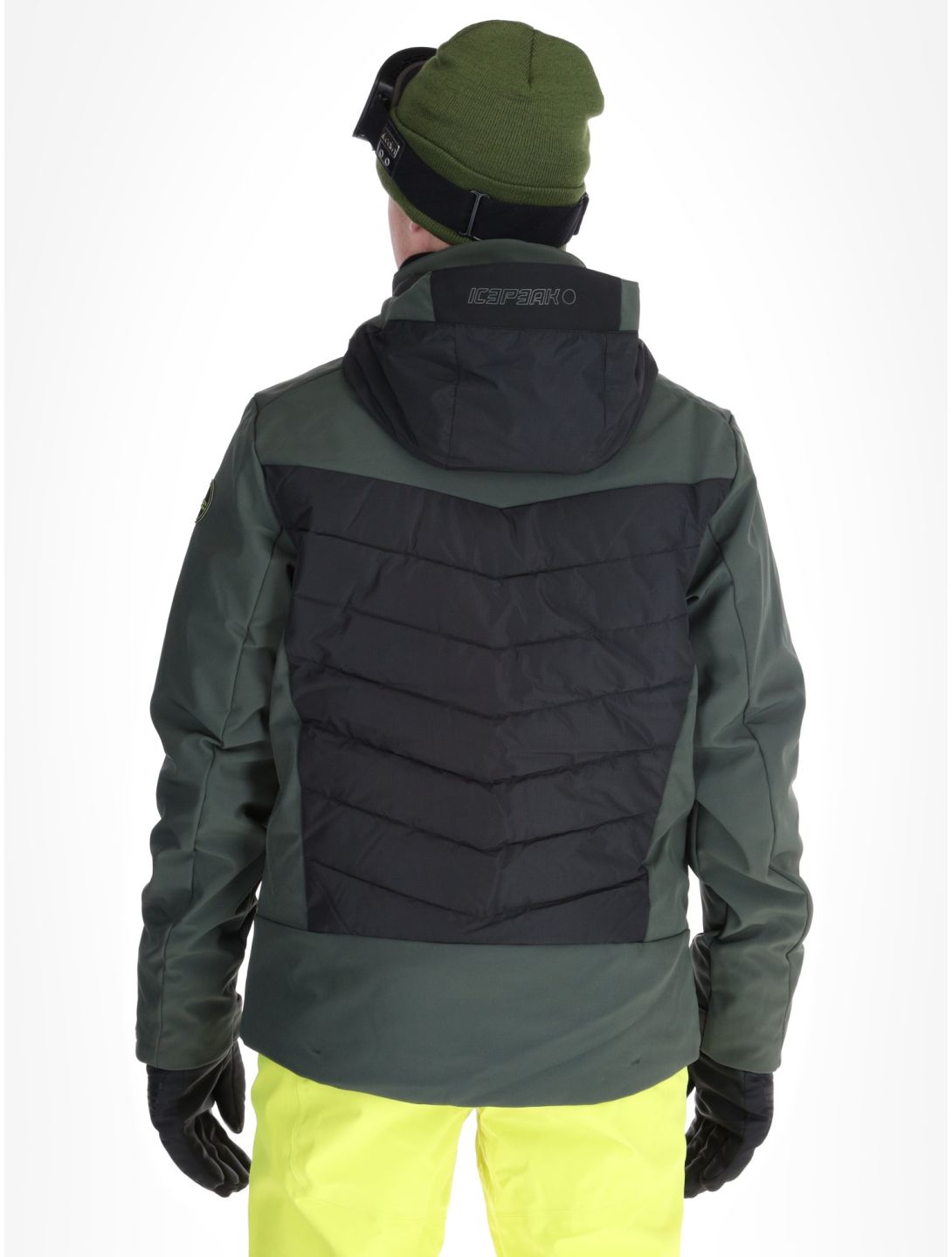 Icepeak, Fremont chaqueta de esquí hombres Dark Olive verde 