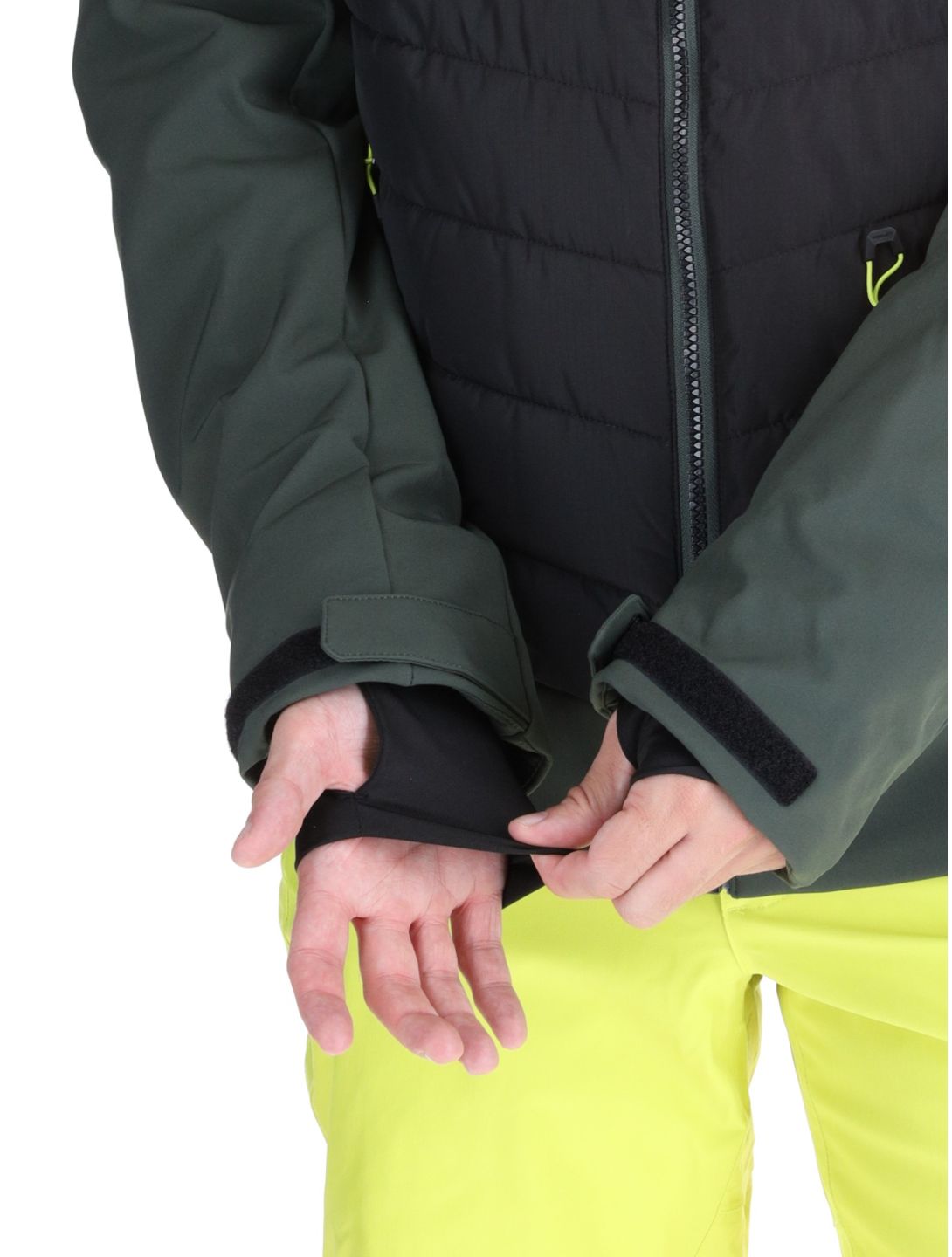 Icepeak, Fremont chaqueta de esquí hombres Dark Olive verde 