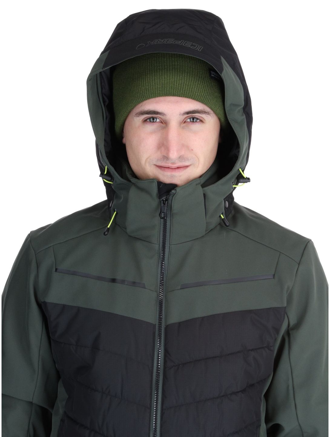 Icepeak, Fremont chaqueta de esquí hombres Dark Olive verde 