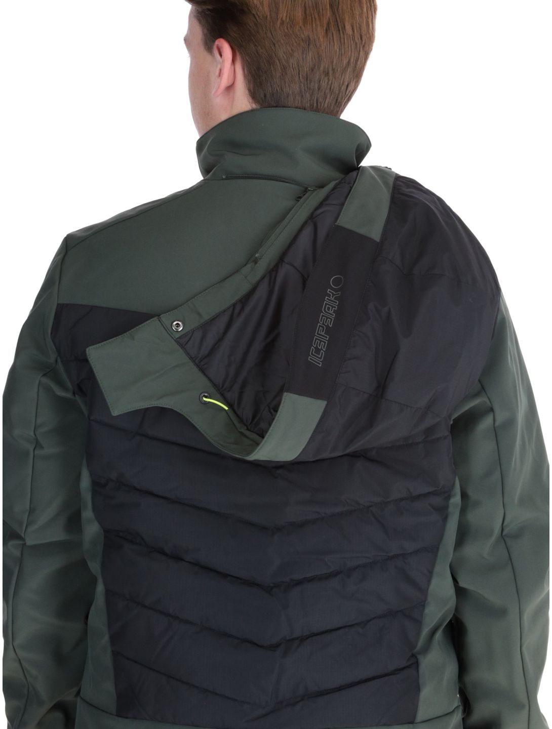 Icepeak, Fremont chaqueta de esquí hombres Dark Olive verde 