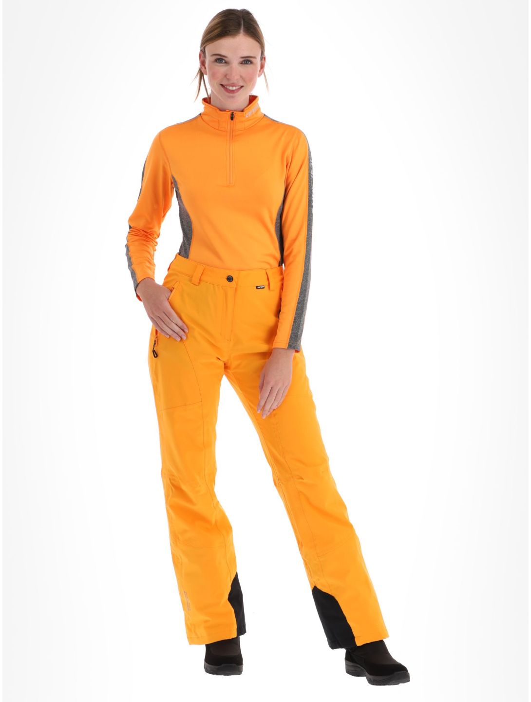 Icepeak, Freyung pantalones de esquí mujeres Abricot naranja 