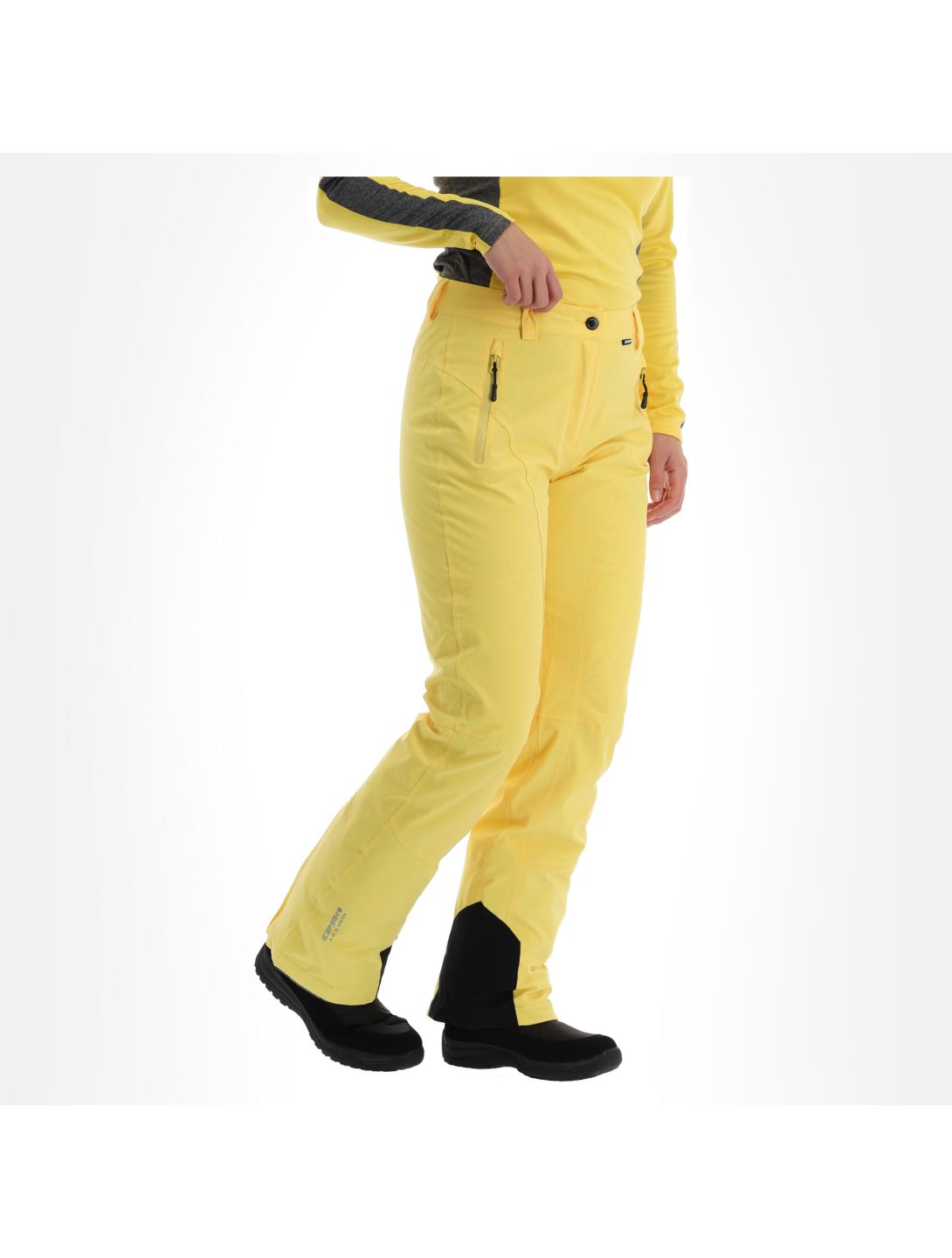 Icepeak, Freyung pantalones de esquí mujeres light amarillo 