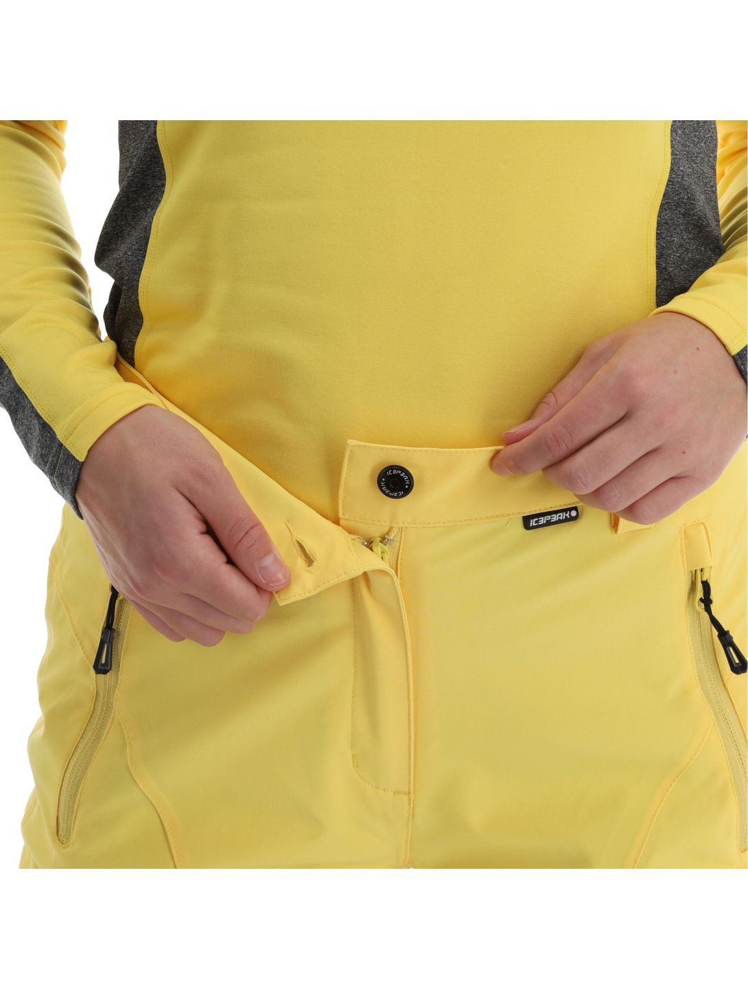 Icepeak, Freyung pantalones de esquí mujeres light amarillo 