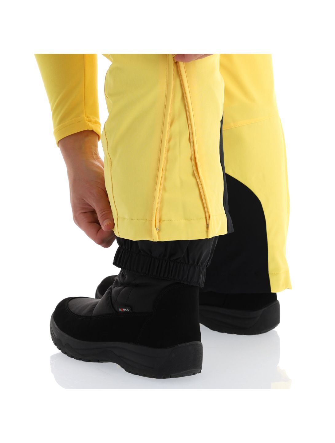 Icepeak, Freyung pantalones de esquí mujeres light amarillo 