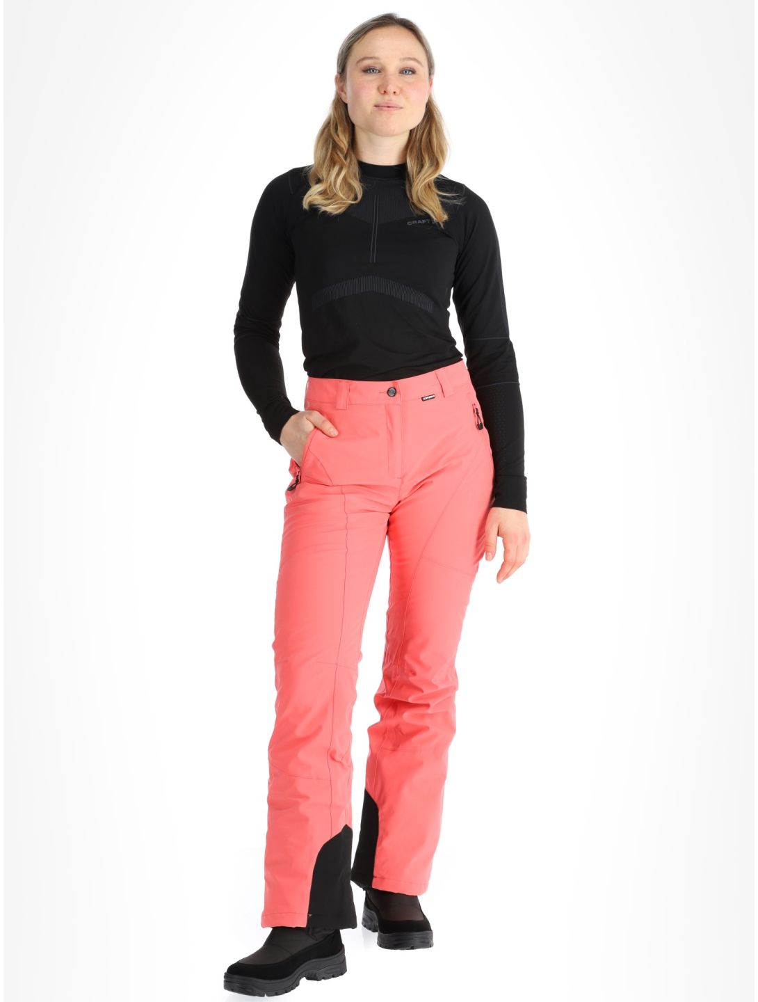 Icepeak, Freyung pantalones de esquí mujeres Pink rosa 