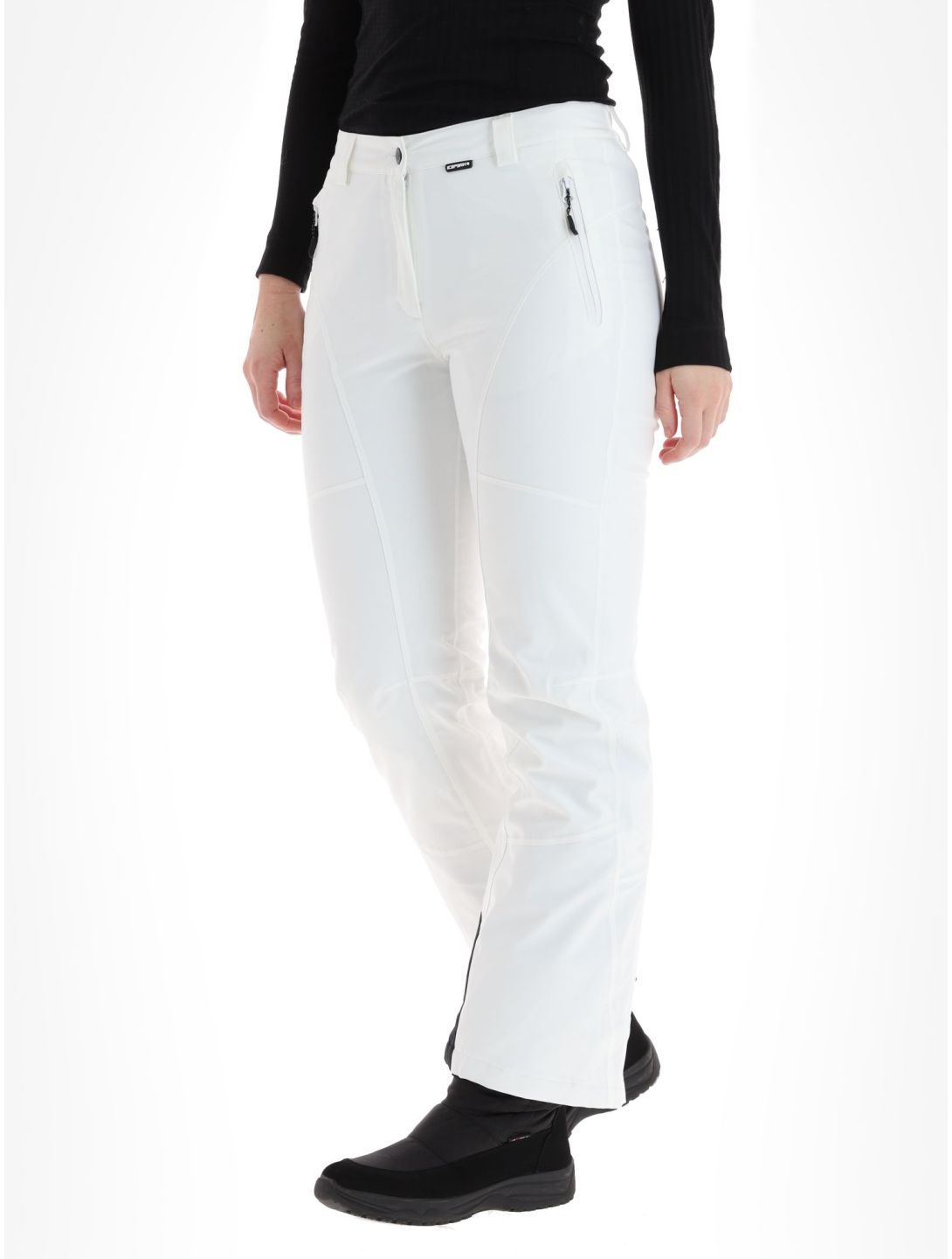 Icepeak, Freyung pantalones de esquí modelo pequeño mujeres Optic White blanco 