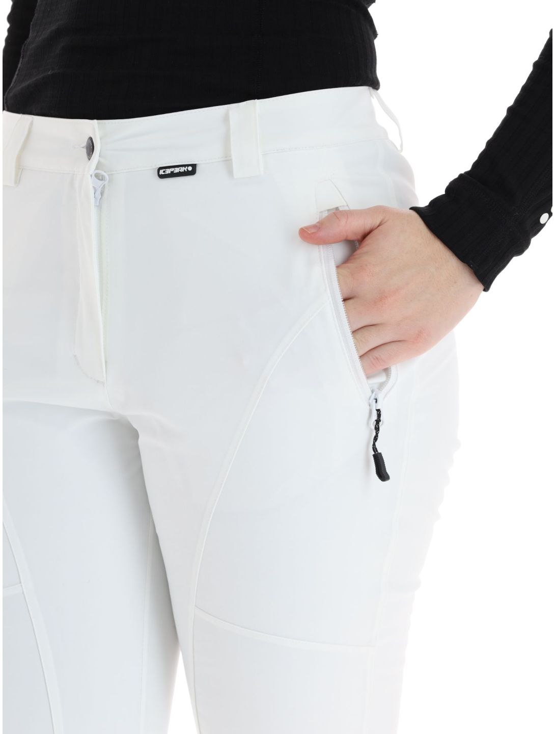 Icepeak, Freyung pantalones de esquí modelo pequeño mujeres Optic White blanco 