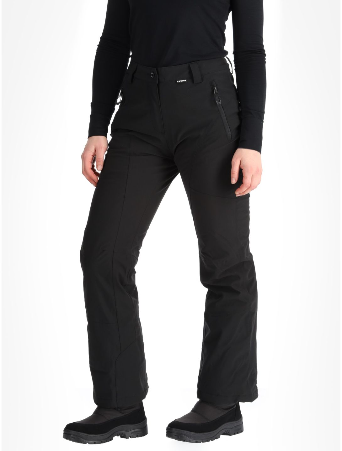 Icepeak, Freyung pantalones de esquí modelo pequeño mujeres Black negro 