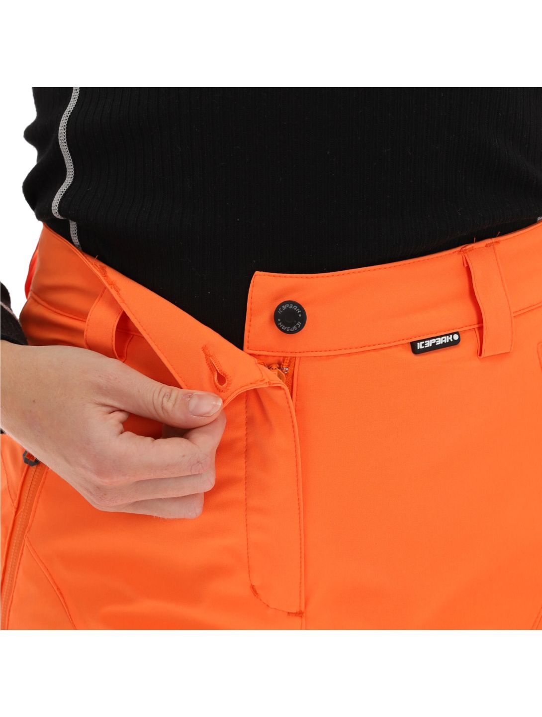 Icepeak, Freyung pantalones de esquí slim fit mujeres naranja