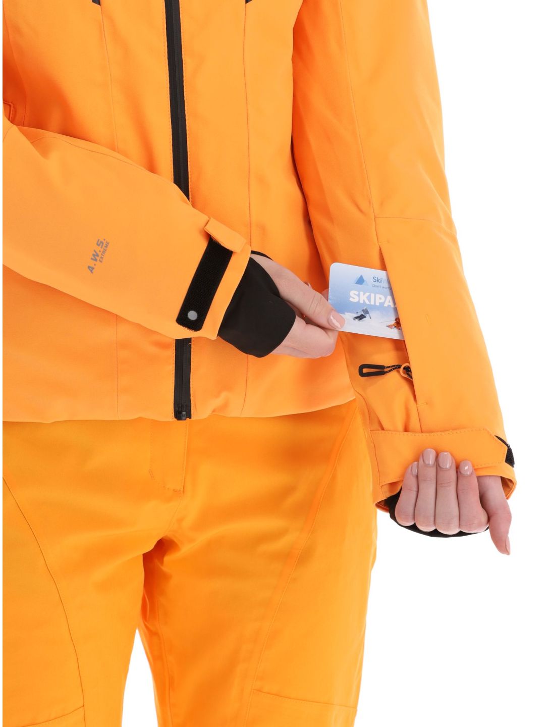 Icepeak, Friona chaqueta de esquí mujeres Abricot naranja 