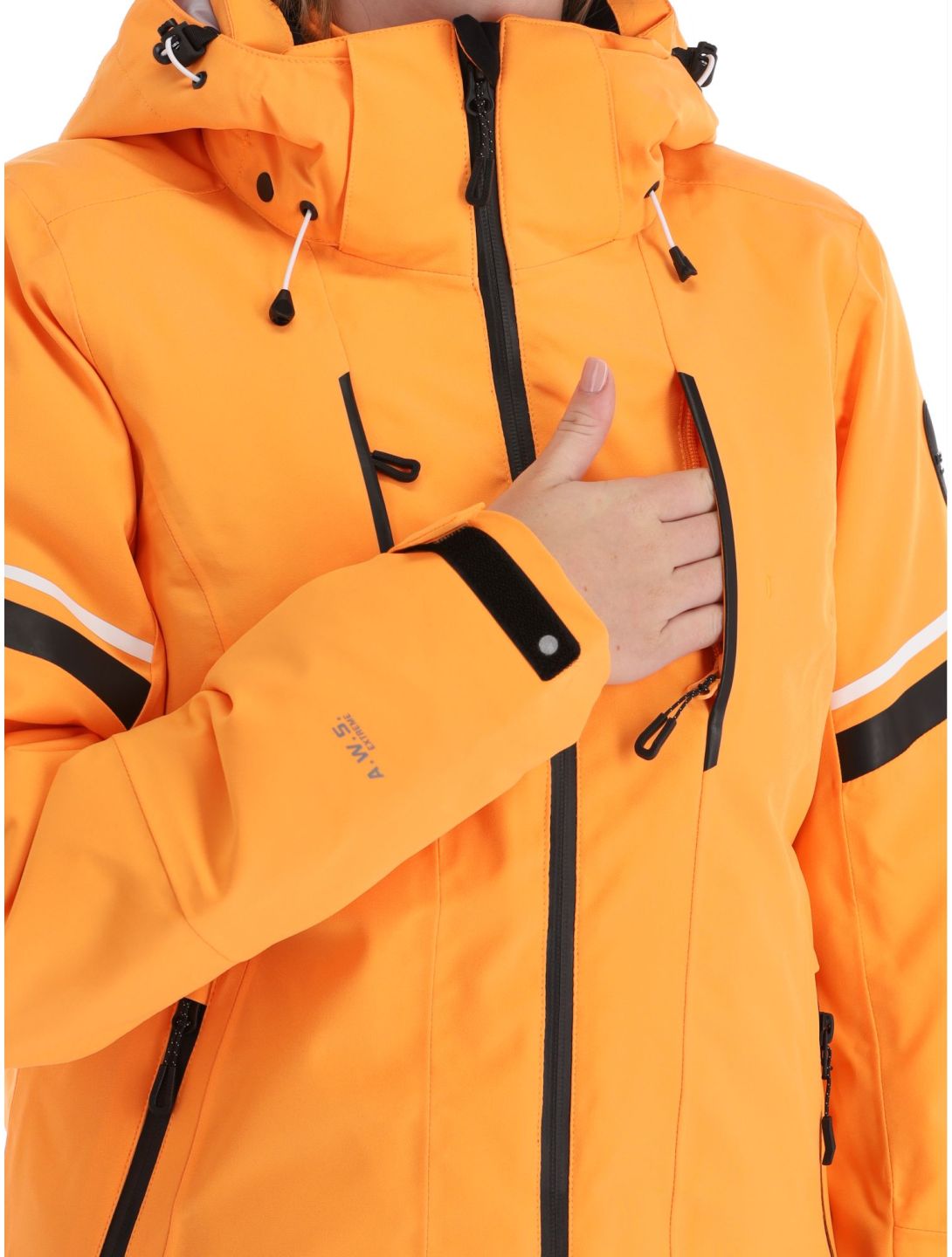 Icepeak, Friona chaqueta de esquí mujeres Abricot naranja 