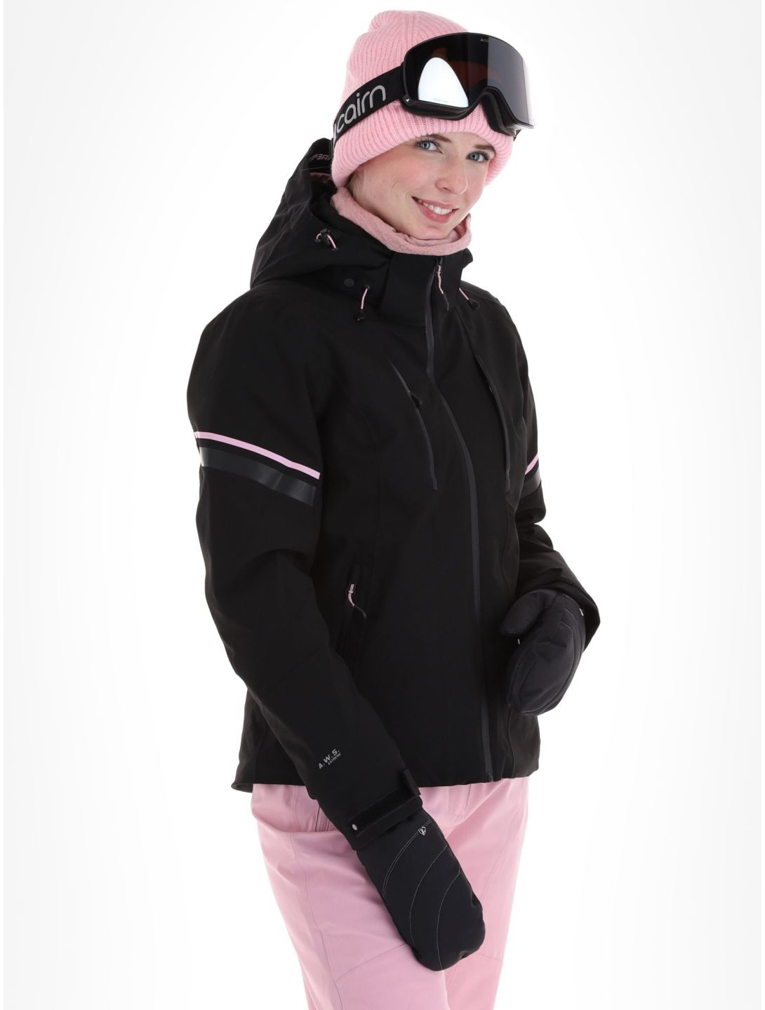 Icepeak, Friona chaqueta de esquí mujeres Black negro 