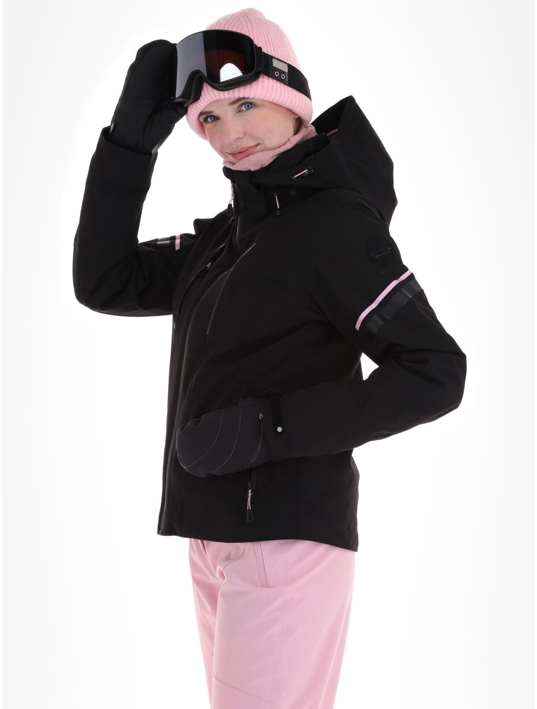 Icepeak, Friona chaqueta de esquí mujeres Black negro 