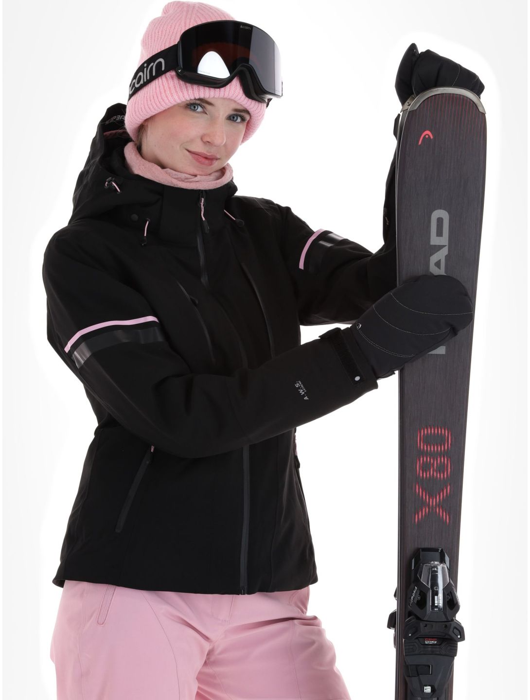 Icepeak, Friona chaqueta de esquí mujeres Black negro 